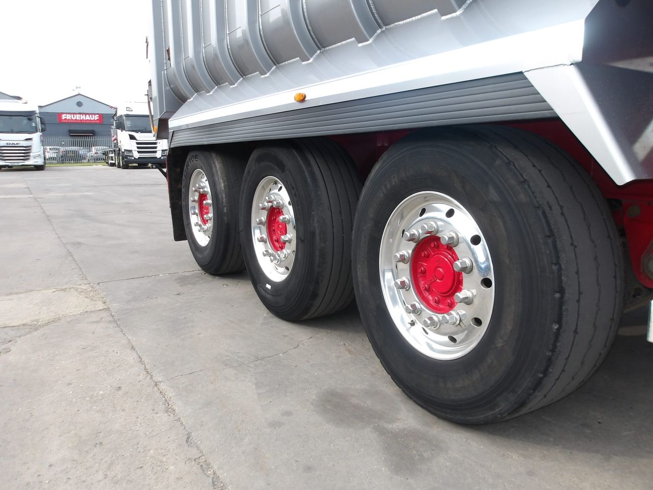 2023 FRUEHAUF 67 cu yd Fruehauf Bath Tub with manual sheet, manual tailgate and PM1155 weigher Trailers for sale at MV Commercial