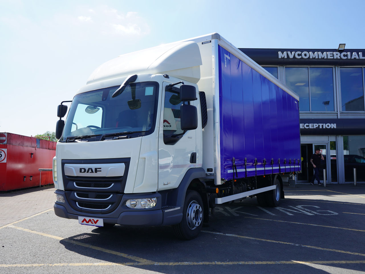 2024 DAF LF 190 Curtainsider for sale at MV Commercial