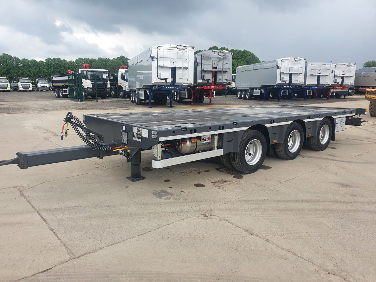  Fruehauf Drawbar Flatbed Trailers for sale at MV Commercial