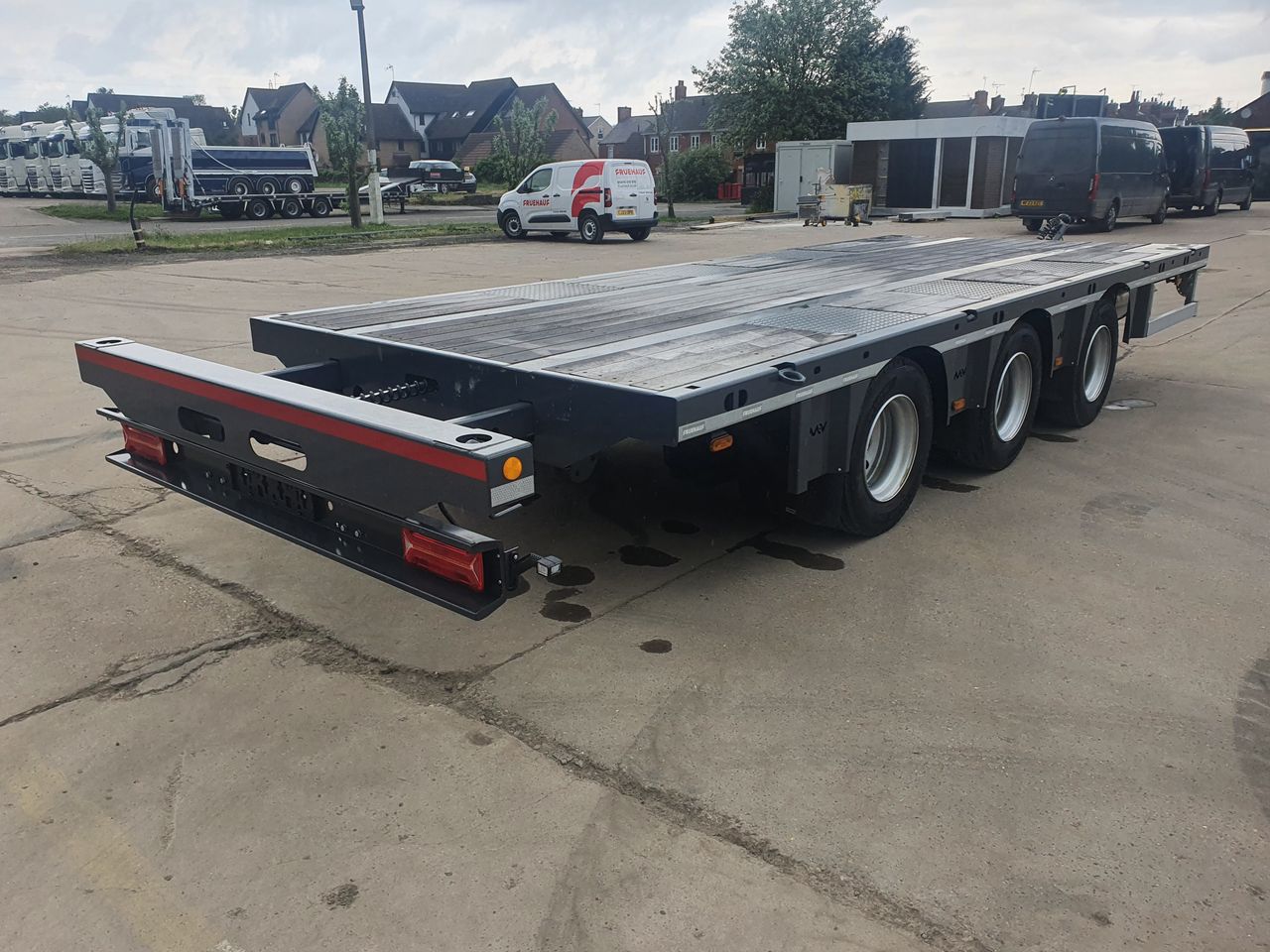  Fruehauf Drawbar Flatbed Trailers for sale at MV Commercial