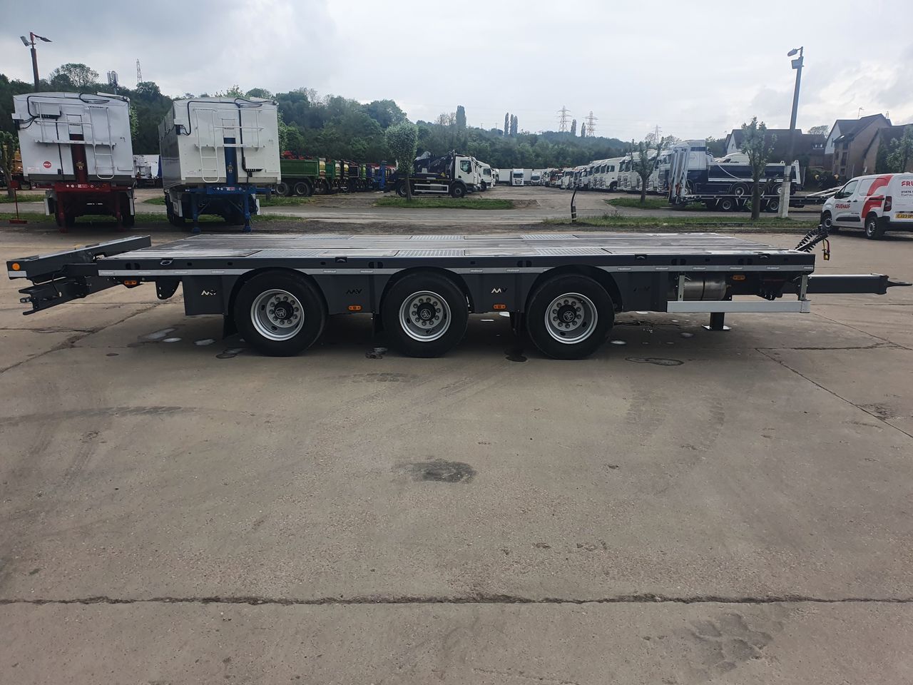  Fruehauf Drawbar Flatbed Trailers for sale at MV Commercial