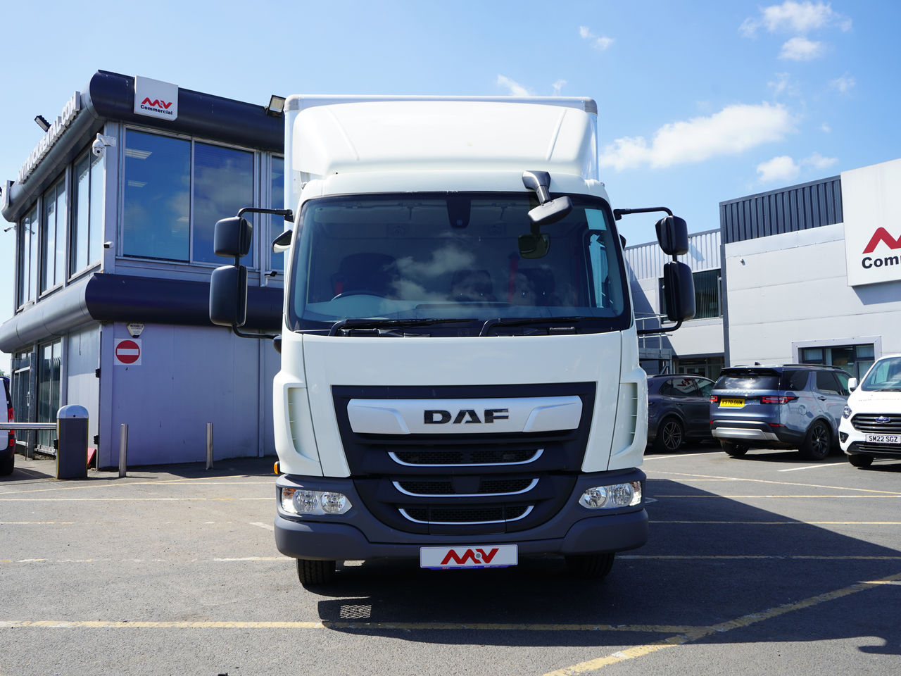 Ready to go DAF LF 190, Curtainsider, 190, 10 Tonne, Day Cab, Automatic, Air Conditioning, Air Roof Kit, Cruise Control and Air Con, Drivers Seat & Twin Passenger Seats, Lashing Rings, , -, - | for sale at MV Commercial, the UKs leading Truck, Trailers and Van supplier. (SN23YEX 99675)