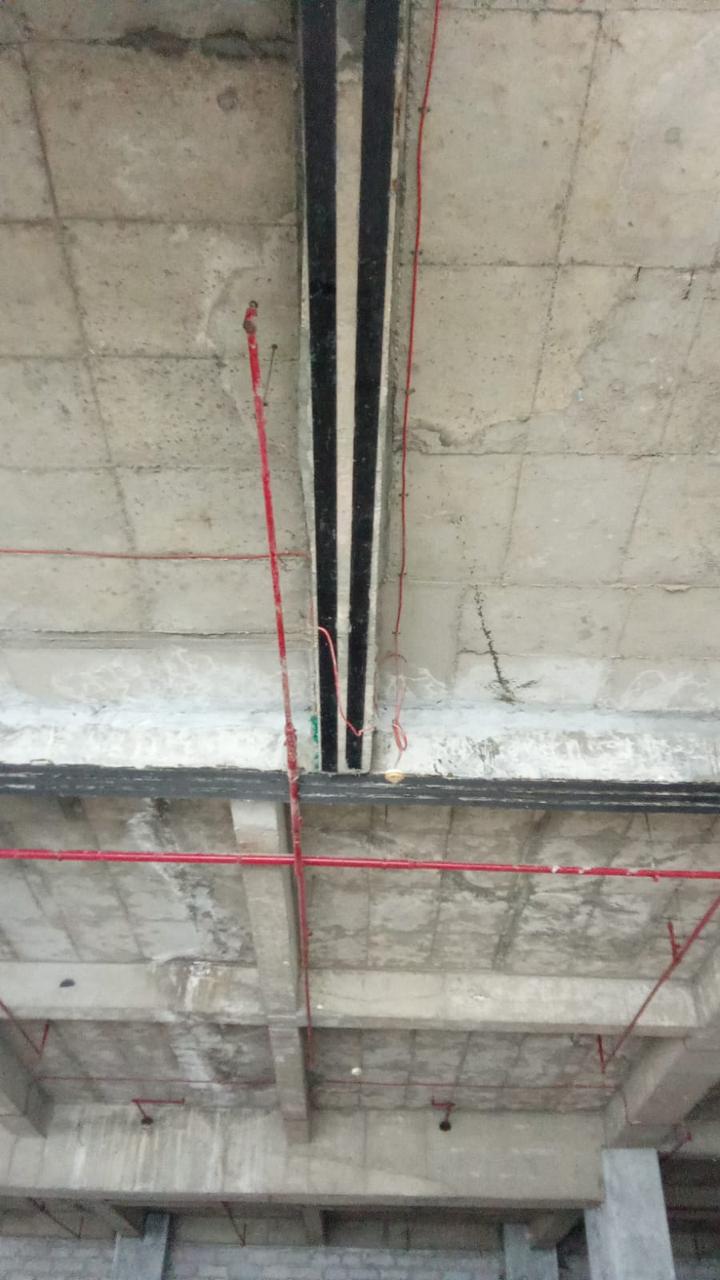 Galaxy Sapphire Mall structural repair work