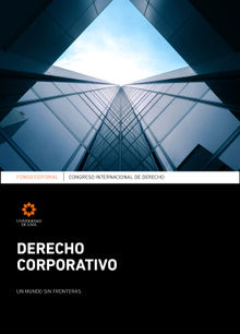 Congreso internacional de derecho corporativo