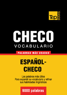 Vocabulario espaol-checo - 9000 palabras ms usadas