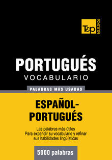 Vocabulario espaol-portugus - 5000 palabras ms usadas