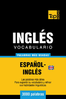 Vocabulario espaol-ingls britnico - 3000 palabras ms usadas