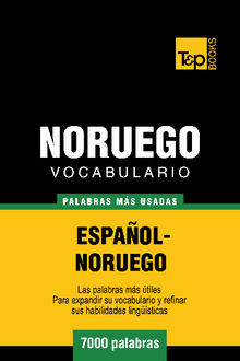 Vocabulario espaol-noruego - 7000 palabras ms usadas