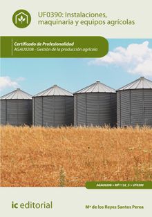 Instalaciones, maquinaria y equipos agrcolas. AGAU0208