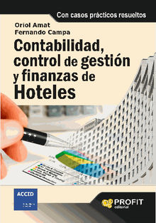 Contabilidad, control de gestin y finanzas de hoteles. Ebook