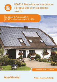 Necesidades energticas y propuestas de instalaciones solares. ENAC0108 