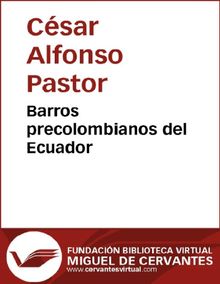 Barros precolombianos del Ecuador