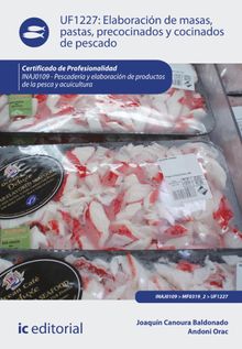 Elaboracin de masas, pastas, precocinados y cocinados de pescado. INAJ0109 