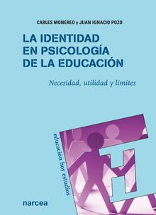 La identidad en Psicologa de la Educacin