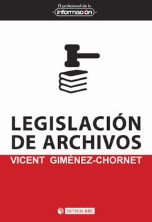 Legislacin de archivos