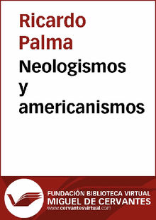 Neologismos y americanismos