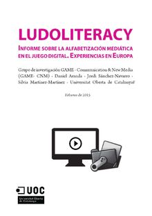 Informe Ludoliteracy, una perspectiva europea 