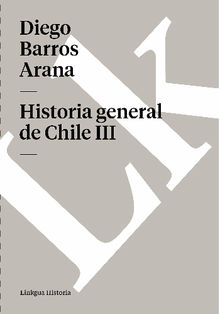 Historia general de Chile III