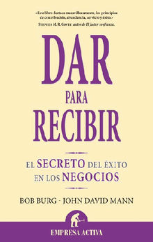 Dar para recibir