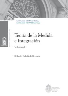 Teora de la medida e integracin