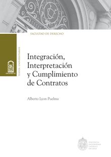 Integracin, interpretacin y cumplimiento de contratos