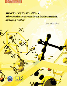 Minerales y vitaminas. 