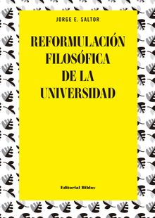 Reformulacin filosfica de la universidad