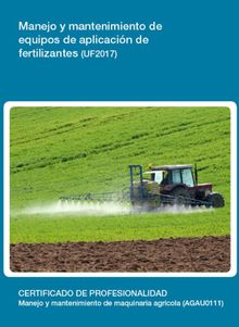 UF2017 - Manejo y mantenimiento de equipos de aplicacin de fertilizantes