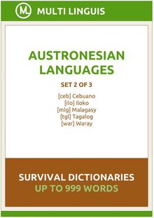 Austronesian Languages Survival Dictionaries (Set 2 of 3)