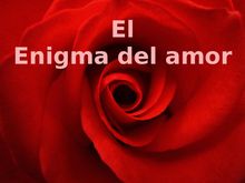 El Enigma Del Amor