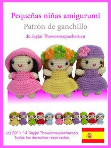 Pequeas nias amigurumi, Patrn de ganchillo