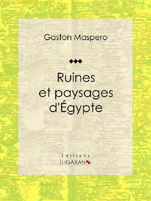 Ruines et paysages d'gypte