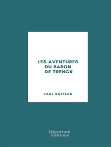 Les Aventures du Baron de Trenck