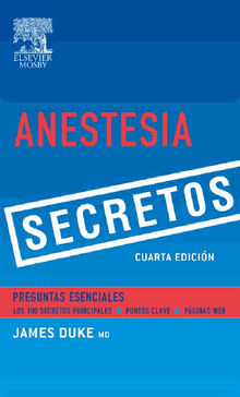 Anestesia. Secretos