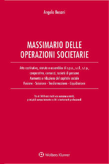 Massimario delle operazioni societarie