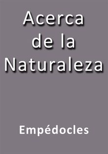 Acerca de la naturaleza