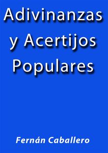 Adivinanzas y acertijos populares