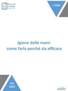 Igiene delle mani: come farla perch sia efficace