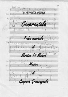 Cenerentola - Fiaba musicale