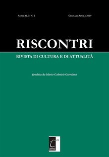 Riscontri. Rivista di cultura e di attualit