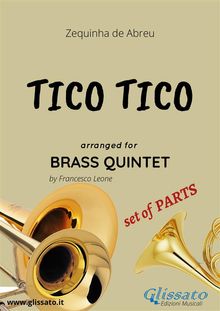 Tico Tico - Brass Quintet set of parts