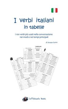 I verbi italiani in tabelle