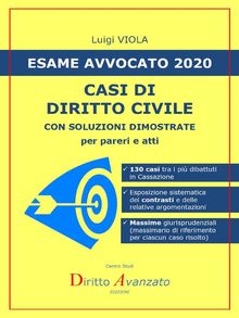 Esame Avvocato 2020. CASI DI DIRITTO CIVILE