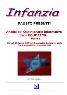 Analisi del Questionario Informativo degli EDUCATORI Parte 1