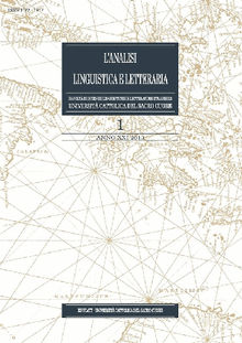 L'Analisi Linguistica e Letteraria 2013-1