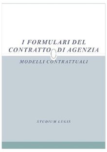 I formulari del contratto di agenzia