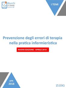 Prevenzione degli errori di terapia nella pratica infermieristica (nuova edizione-aprile 2018)