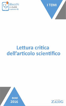 Lettura critica dell'articolo scientifico