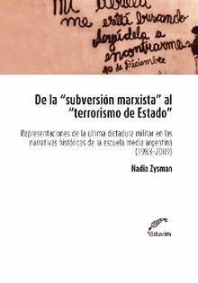 De la subversin marxista al terrorismo de estado