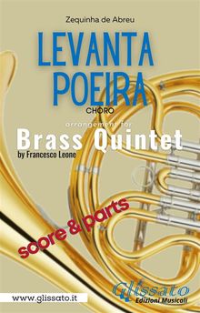 Brass Quintet: Levanta Poeira (parts & score)